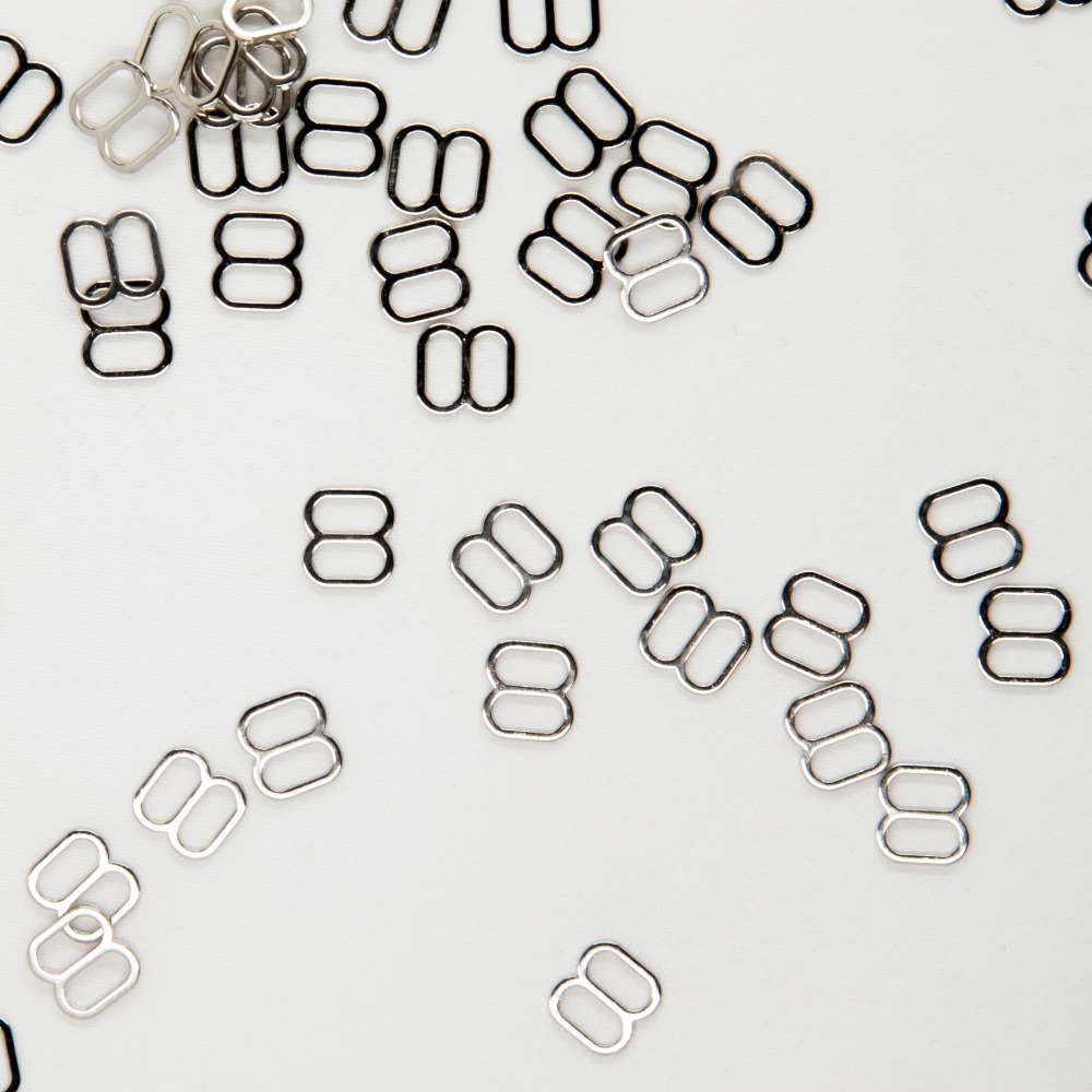 ZP3147-08AA Metal slider for strap 8 mm