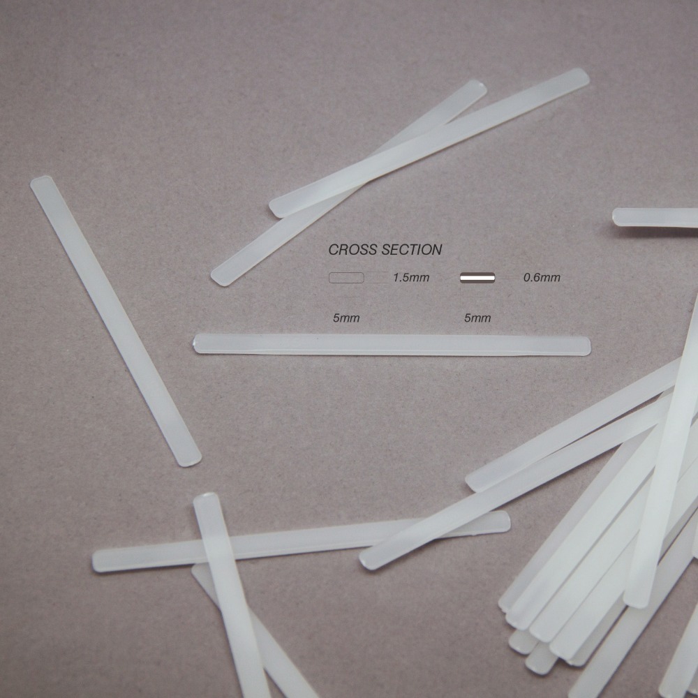 5mm Soft slim ends side boning